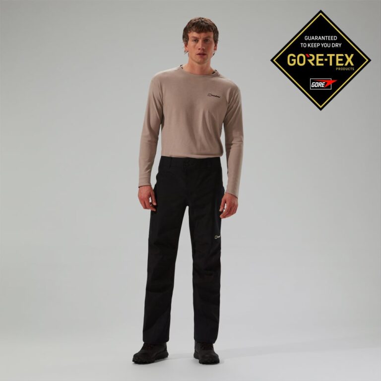 Berghaus Men's Ridge-Seeker Gore-Tex Waterproof Pant - Black - 4A001908BP6