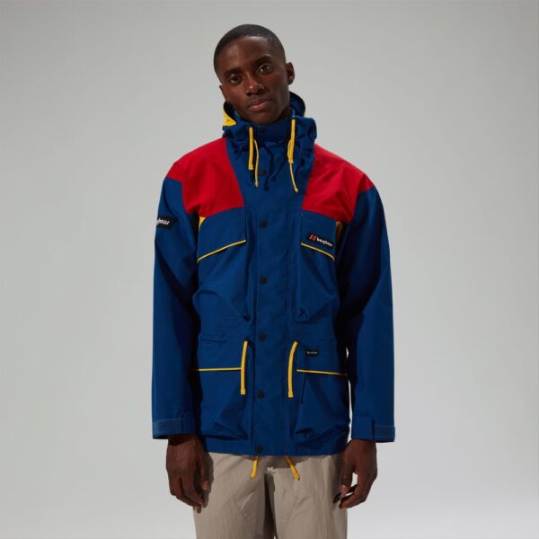 Berghaus Unisex Trango Gore-Tex Waterproof Jacket - Blue/Red