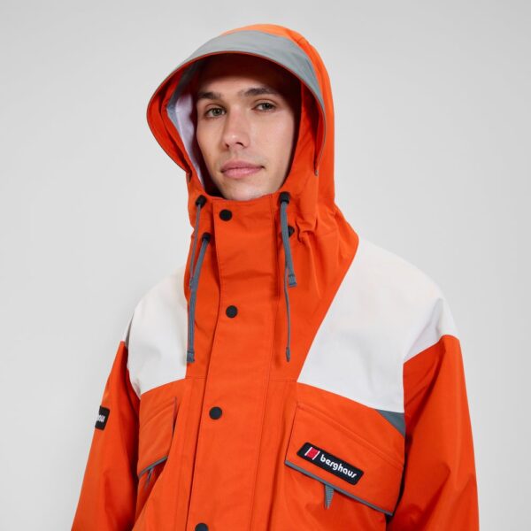 Berghaus Unisex Trango Gore-Tex Waterproof Jacket - Orange/Grey