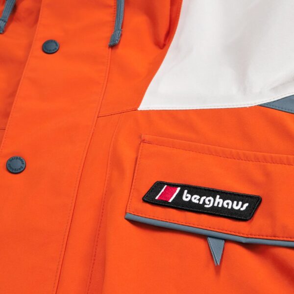Berghaus Unisex Trango Gore-Tex Waterproof Jacket - Orange/Grey