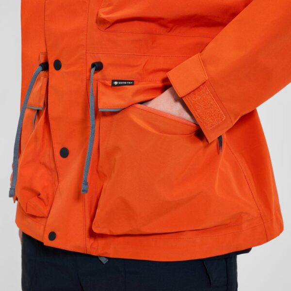 Berghaus Unisex Trango Gore-Tex Waterproof Jacket - Orange/Grey