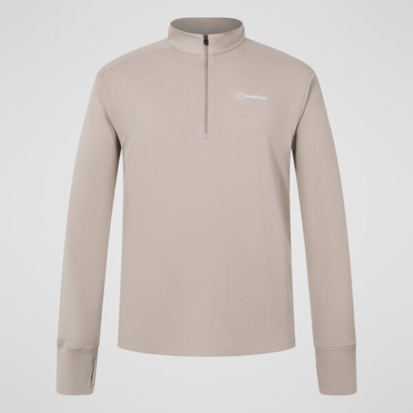 Berghaus Men's Ivyhill Half Zip Top - Grey - Image 2