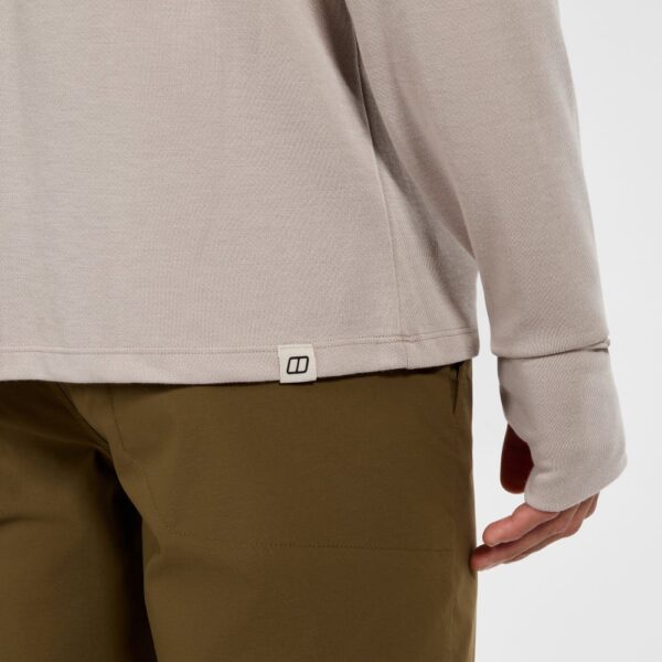 Berghaus Men's Ivyhill Half Zip Top - Grey - Image 9