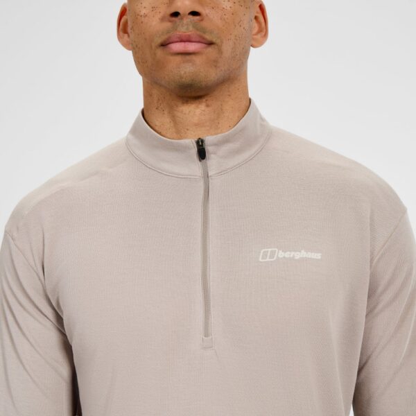 Berghaus Men's Ivyhill Half Zip Top - Grey - Image 8