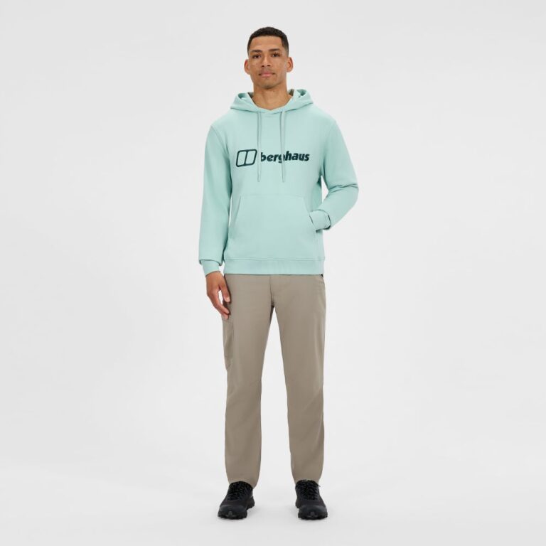Berghaus Men's Logo Hoody Light - Green
