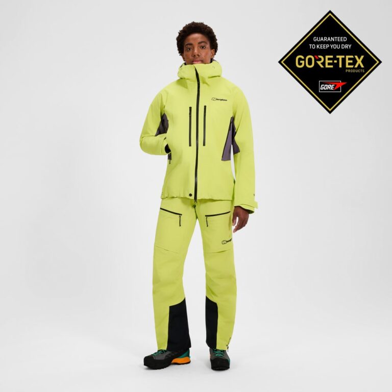Berghaus Women's Extrem Vanguard Gore-Tex Jacket - Yellow/Purple - 4A002080MA6 