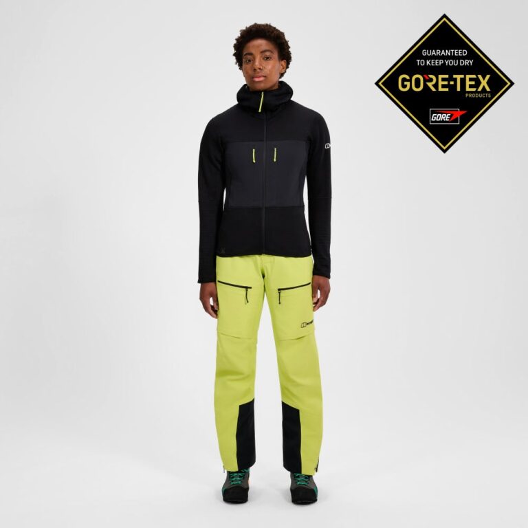 Berghaus Women's Extrem Vanguard Gore-Tex Pant - Yellow - 4A002082LN2