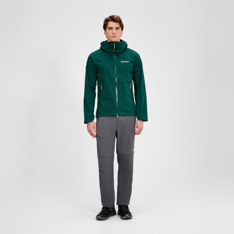 Berghaus Men's Ridge-Roamer Softshell Jacket - Green - 4A001907LX8