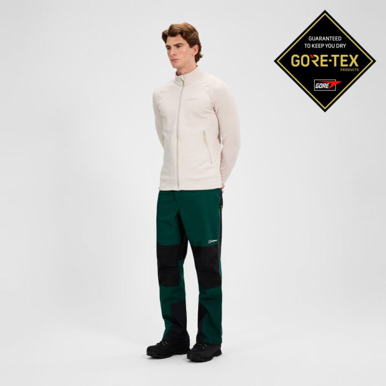 Berghaus Men's Ridge-Seeker Waterproof Pant Black - Green/Black - 4A001908LY4