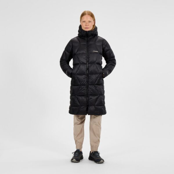 Berghaus Women's Explorer Long Down Jacket - Black - 4A002093BP6