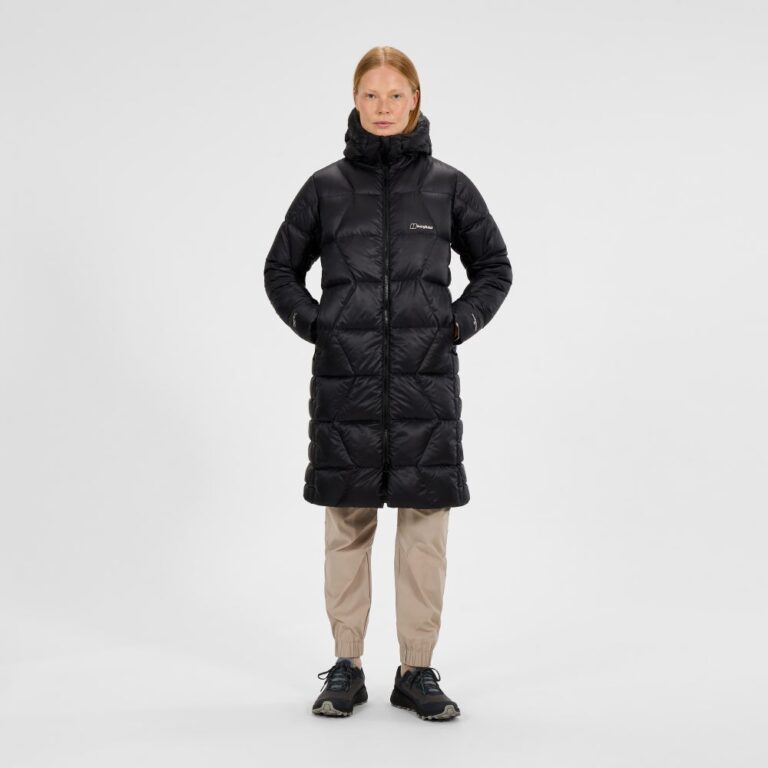 Berghaus Women's Explorer Long Down Jacket - Black - 4A002093BP6
