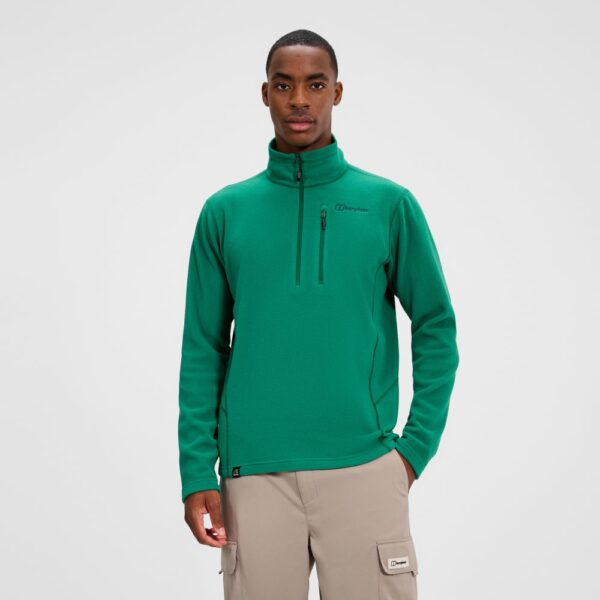 Berghaus Men's Prism Micro Half Zip Polartec Fleece - Green