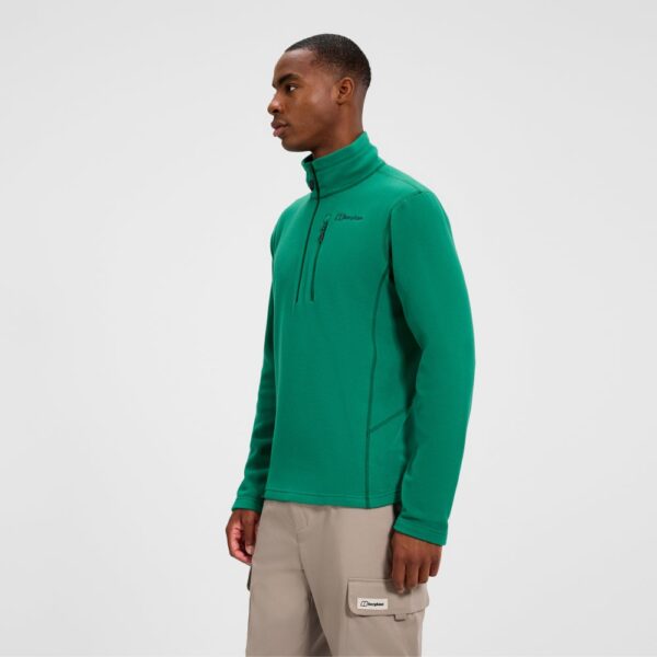 Berghaus Men's Prism Micro Half Zip Polartec Fleece - Green