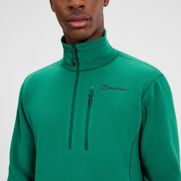 Berghaus Men's Prism Micro Half Zip Polartec Fleece - Green