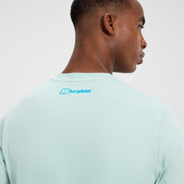 Berghaus Men's Glitched Blocks Tee - Green