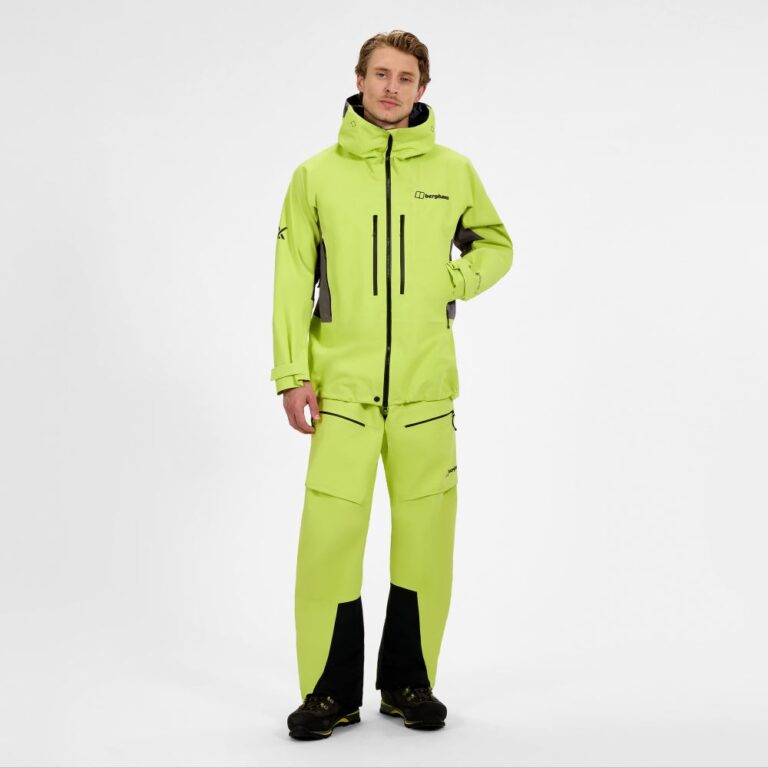 Berghaus Men's Extrem Vanguard Gore-Tex Jacket - Yellow/Purple - 4A002083MA6