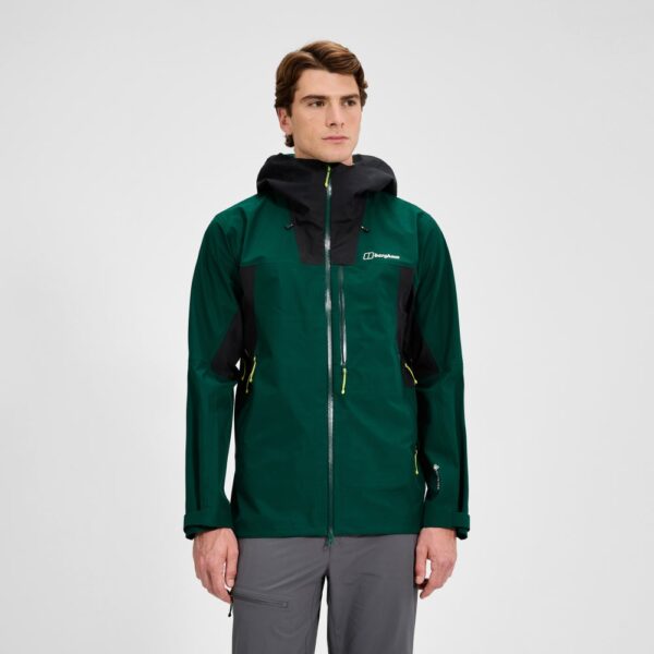 Berghaus Men's Ridge-Seeker Waterproof Jacket - Green/Black