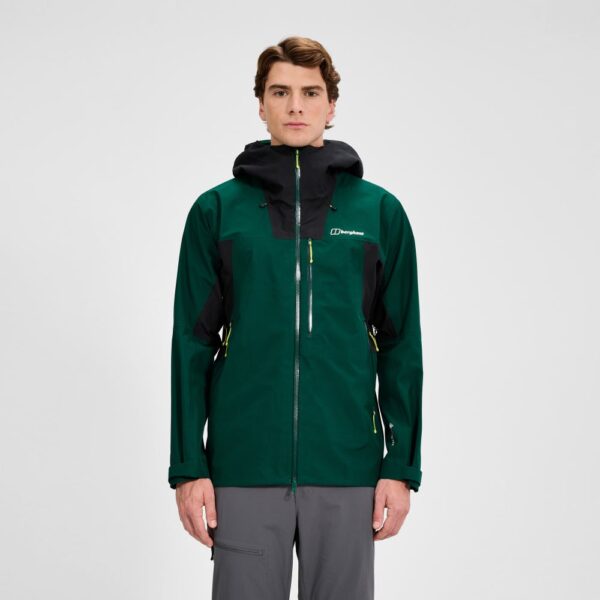 Berghaus Men's Ridge-Seeker Waterproof Jacket - Green/Black