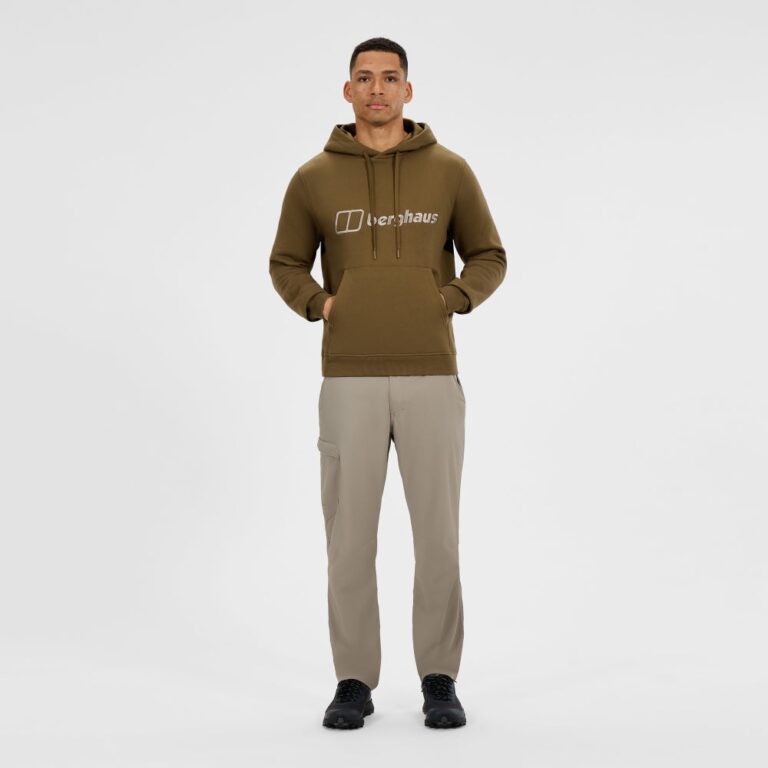 Berghaus Men's Logo Hoodie  - Brown