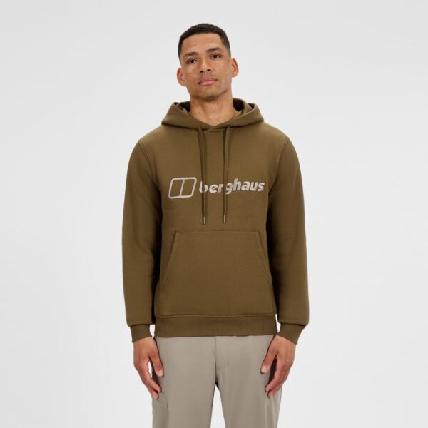 Berghaus Men's Logo Hoodie  - Brown