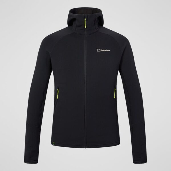 Berghaus Men's Kinetic Powerstretch Hoody - Black - Image 2