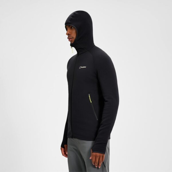 Berghaus Men's Kinetic Powerstretch Hoody - Black - Image 4
