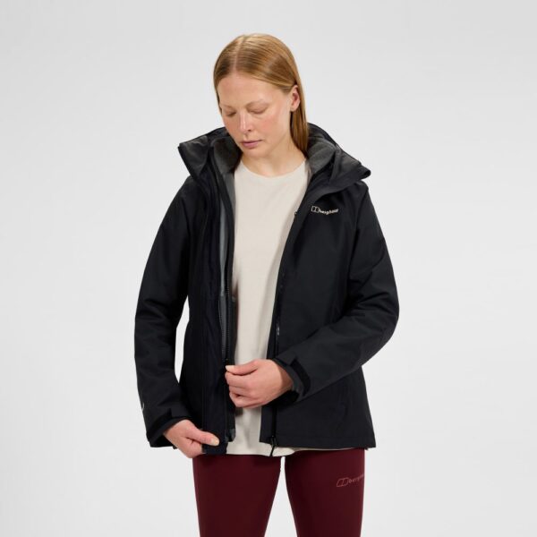 Berghaus Women's Roam Gemini 3in1 Jacket - Black/Grey