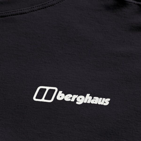 Berghaus Men's Delta Long Sleeve Tech Tee - Black - Image 10