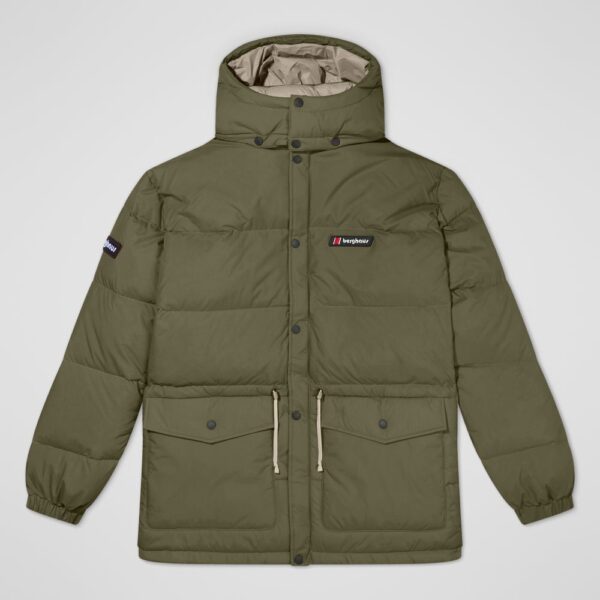 Berghaus Unisex Lumley Down Jacket - Green/Grey
