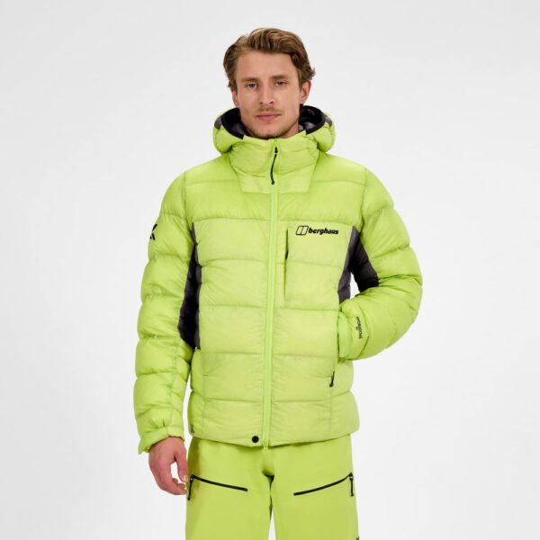 Berghaus Men's MTN Arete Ultra Down Hoody - Yellow/Purple