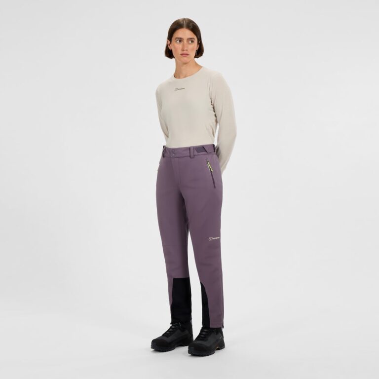 Berghaus Women's Ridge-Roamer Softshell Pant  - Purple