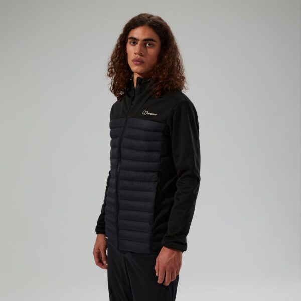 Berghaus Men's Vaskye Hybrid Hooded Insulated Jacket - Black