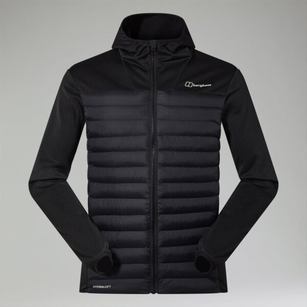 Berghaus Men's Vaskye Hybrid Hooded Insulated Jacket - Black