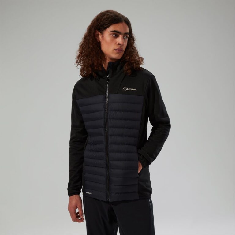 Berghaus Men's Vaskye Hybrid Hooded Insulated Jacket  - Black
