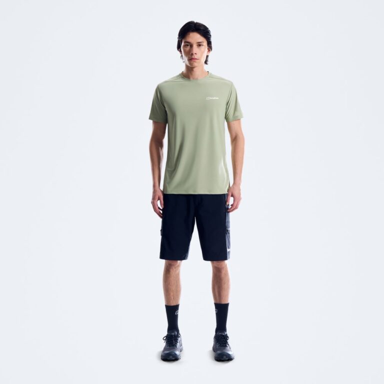 Berghaus Men's 24/7 Crew Short Sleeve Tech Tee - Green