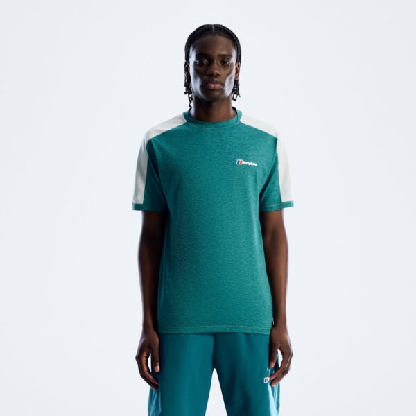 Berghaus Men's Farndale Tech Tee - Calgary Blue/Northern Storm