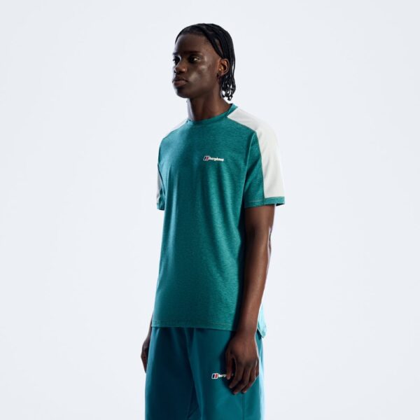 Berghaus Men's Farndale Tech Tee - Calgary Blue/Northern Storm