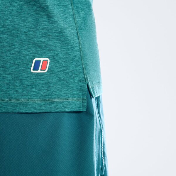 Berghaus Men's Farndale Tech Tee - Calgary Blue/Northern Storm