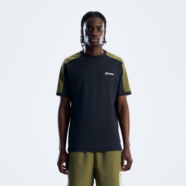 Berghaus Men's Farndale Tech Tee - Jet Black/Jet Black