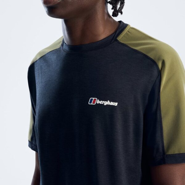 Berghaus Men's Farndale Tech Tee - Jet Black/Jet Black