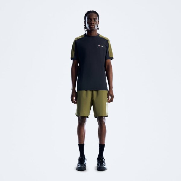 Berghaus Men's Farndale Tech Tee - Jet Black/Jet Black