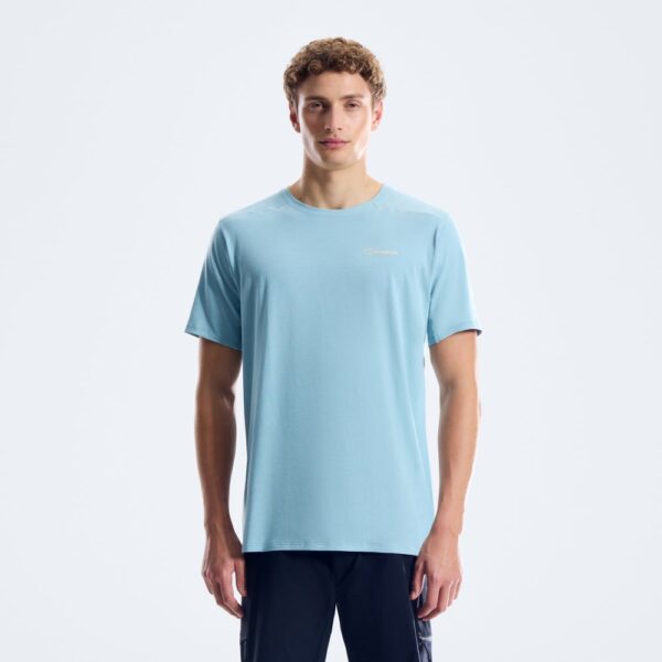 Berghaus Men's Berghaus Delta Short Sleeve Tech Tee - Blue - Image 3