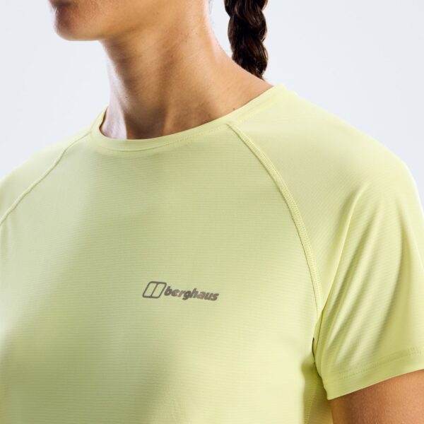 Berghaus Women's 24/7 Crew Short Sleeve Tech Tee - Yellow