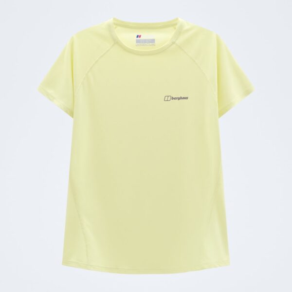Berghaus Women's 24/7 Crew Short Sleeve Tech Tee - Yellow