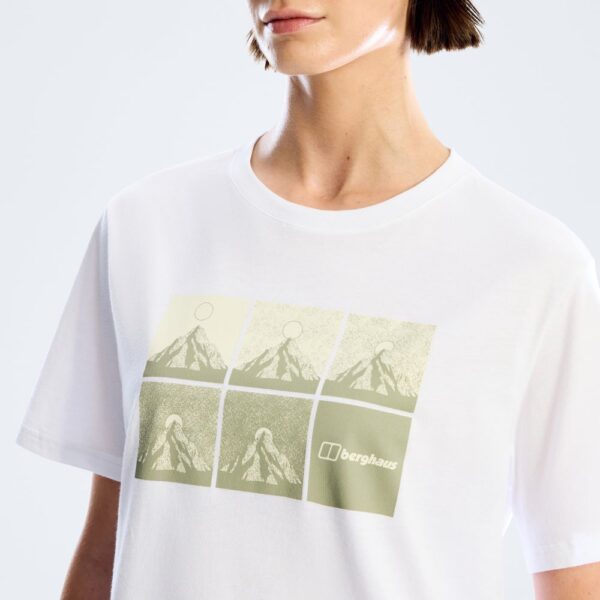 Berghaus Women's Mountainscape Essential Tee - White