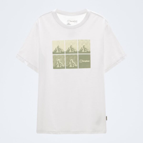 Berghaus Women's Mountainscape Essential Tee - White
