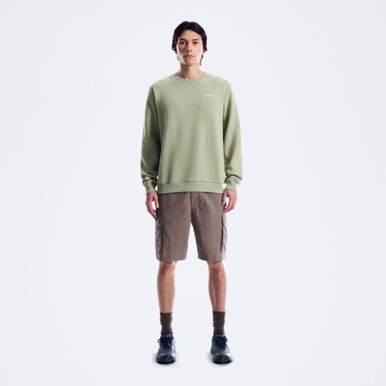 Berghaus Men's Logo Crew Sweater - Green