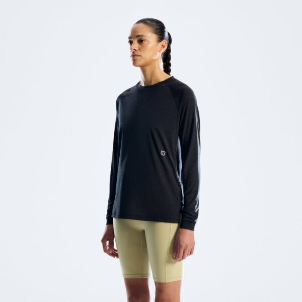 Berghaus Women's Ivyhill Light Long Sleeve Tech Tee - Black