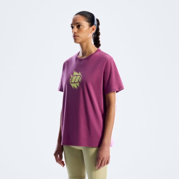 Berghaus Women's Sketched Blocks Essential Tee - Purple