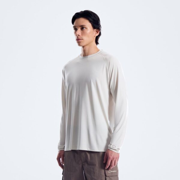 Berghaus Men's Ivyhill Light Long Sleeve Tech Tee - Grey